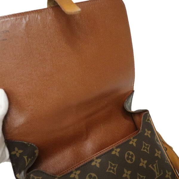 c22 7142 6 Louis Vuitton Cartesier 26 Shoulder Bag Monogram Canvas Brown