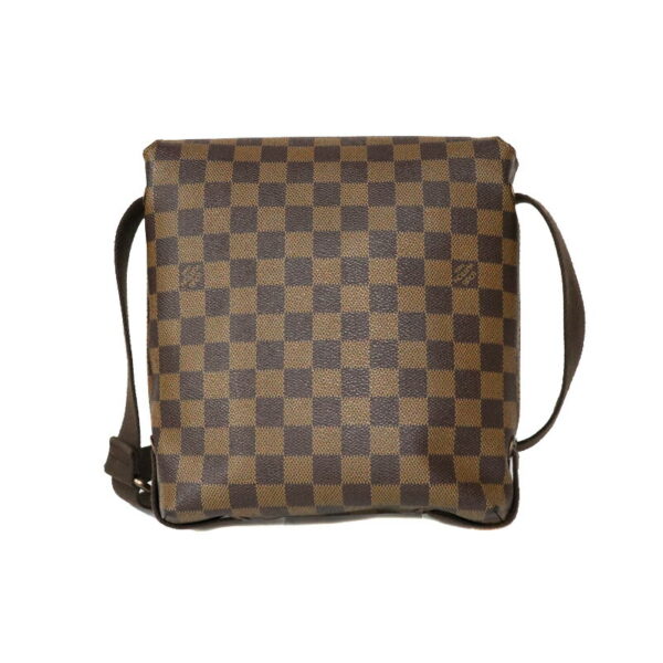 c22 7165 4 Louis Vuitton Brooklyn PM Shoulder Bag Damier Ebene Brown