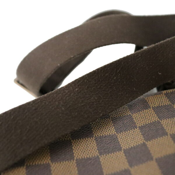 c22 7165 6 Louis Vuitton Brooklyn PM Shoulder Bag Damier Ebene Brown