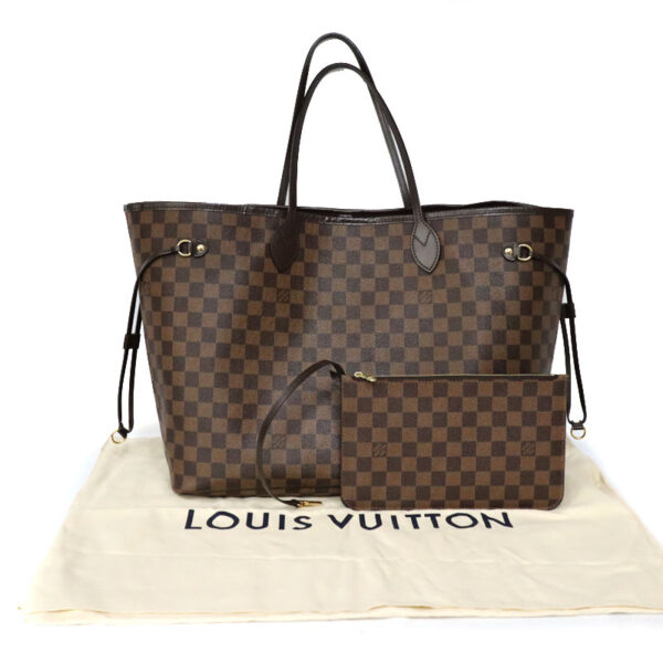 c22 7237 15 Louis Vuitton Neverfull GM Tote Bag Damier