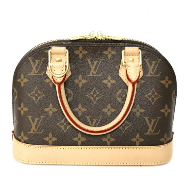 c22 906 3 Louis Vuitton Alma BB Handbag Monogram Canvas Brown