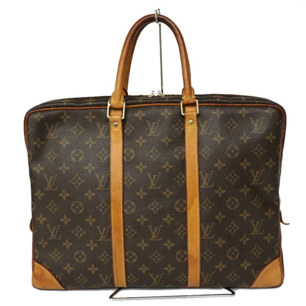 c22 929 1 Louis Vuitton Porte de Cumin Voyage Business Bag Monogram Brown