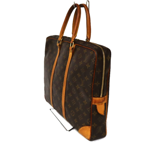 c22 929 3 Louis Vuitton Porte de Cumin Voyage Business Bag Monogram Brown