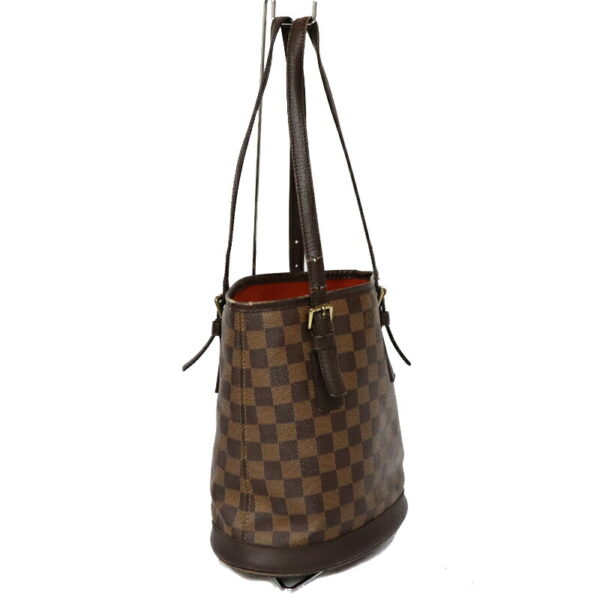 c22 945 2 Louis Vuitton Bucket Tote Bag Damier Brown