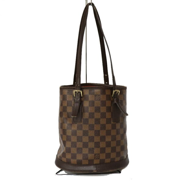 c22 945 4 Louis Vuitton Bucket Tote Bag Damier Brown