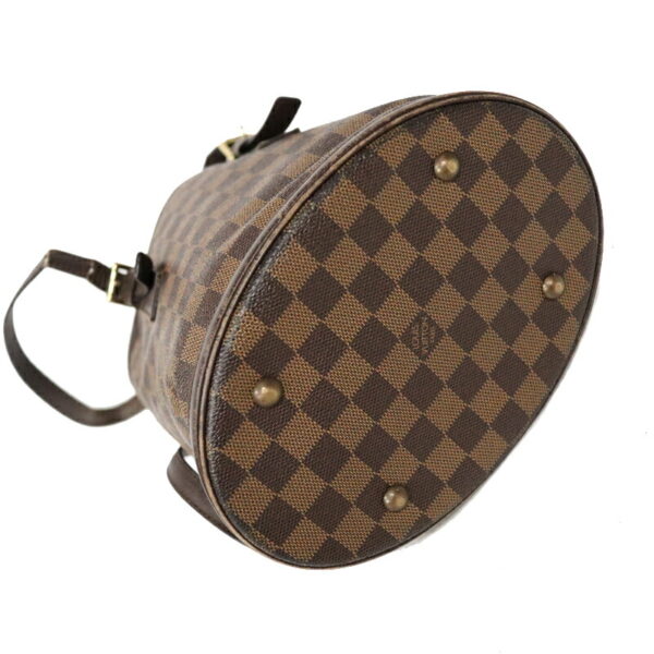 c22 945 5 Louis Vuitton Bucket Tote Bag Damier Brown