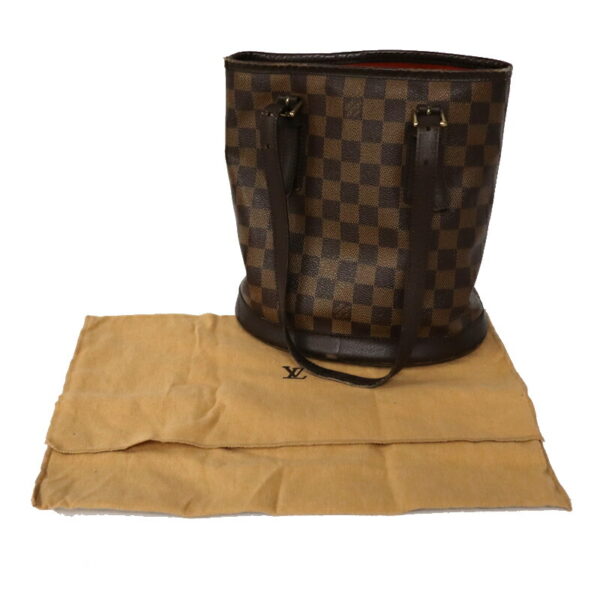 c22 945 7 Louis Vuitton Bucket Tote Bag Damier Brown