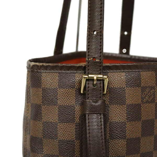 c22 945 9 Louis Vuitton Bucket Tote Bag Damier Brown