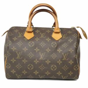 c23 1672 1 Louis Vuitton Speedy 30 Handbag Ebene Cotton Linen