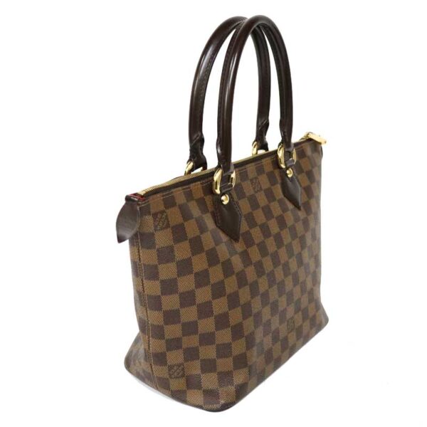 c23 1740 3 Louis Vuitton Saleya PM Handbag Damier Brown