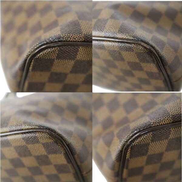 c23 1740 9 Louis Vuitton Saleya PM Handbag Damier Brown