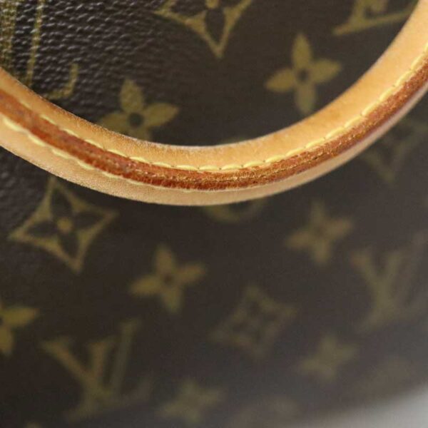 c23 1741 13 Louis Vuitton Ellipse MM Handbag Monogram Canvas Brown