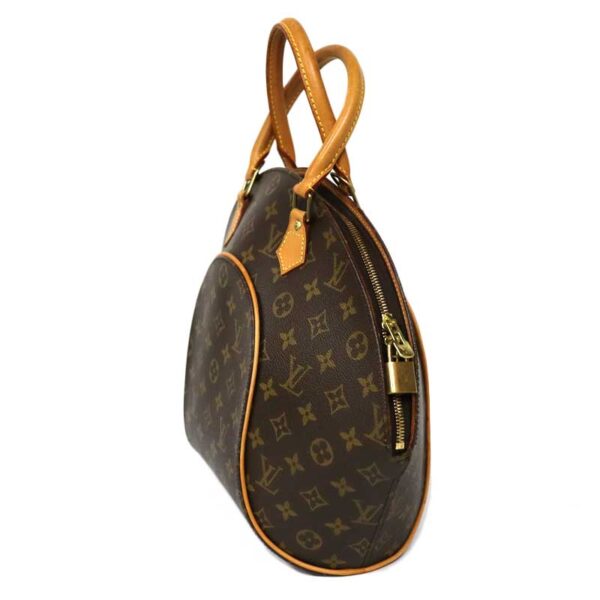 c23 1741 3 Louis Vuitton Ellipse MM Handbag Monogram Canvas Brown