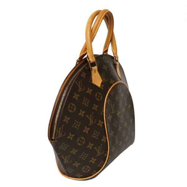 c23 1741 4 Louis Vuitton Ellipse MM Handbag Monogram Canvas Brown