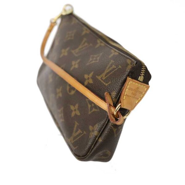 c23 2233 3 Louis Vuitton Pochette Accessoire Monogram Brown