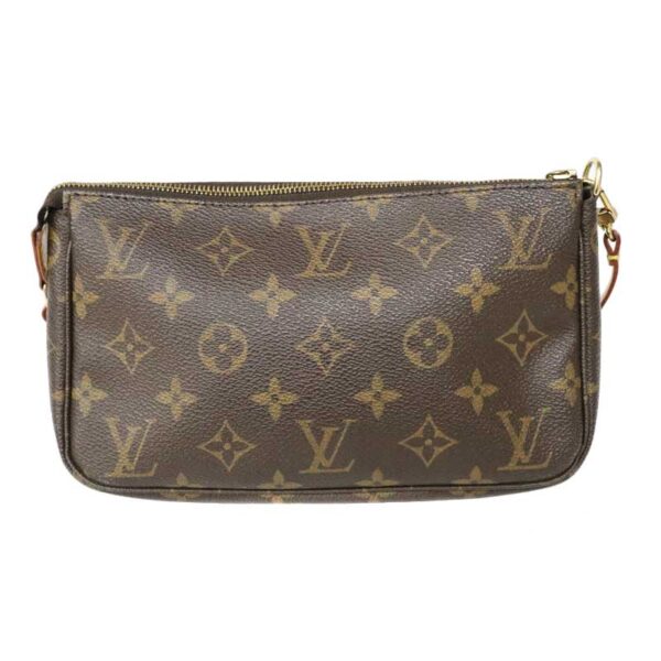 c23 2233 4 Louis Vuitton Pochette Accessoire Monogram Brown