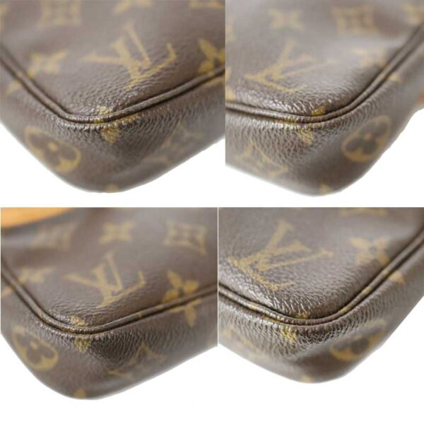 c23 2233 6 Louis Vuitton Pochette Accessoire Monogram Brown