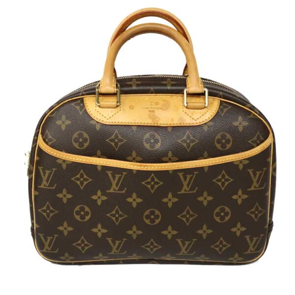 c23 2299 1 Louis Vuitton Trouville Handbag Brown