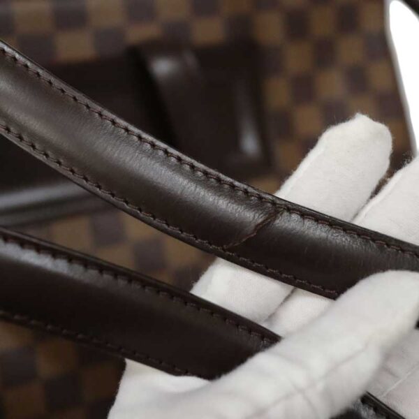 c23 3249 10 Louis Vuitton Parioli GM Shoulder Bag Damier Canvas Ebene Brown