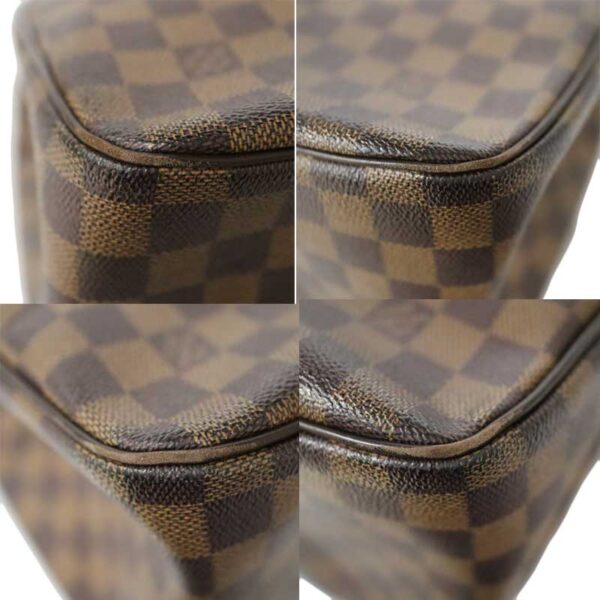 c23 3249 12 Louis Vuitton Parioli GM Shoulder Bag Damier Canvas Ebene Brown