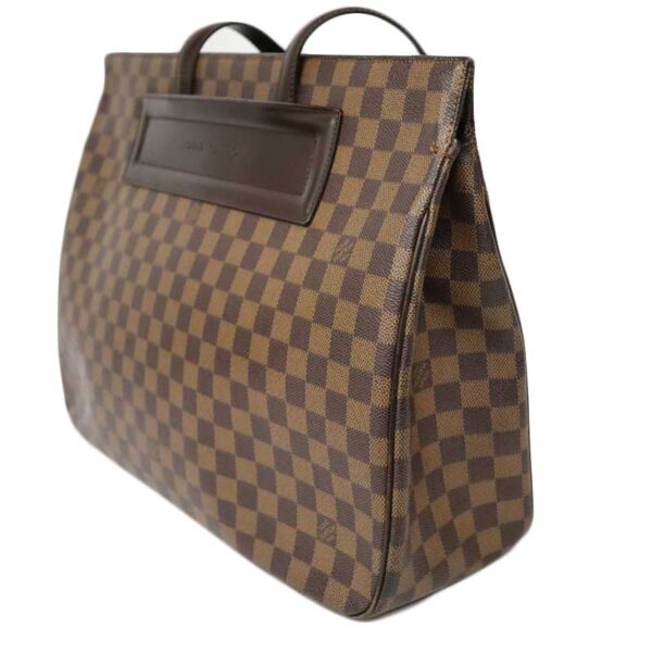 c23 3249 2 Louis Vuitton Parioli GM Shoulder Bag Damier Canvas Ebene Brown