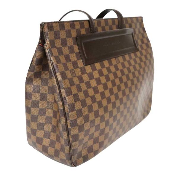 c23 3249 3 Louis Vuitton Parioli GM Shoulder Bag Damier Canvas Ebene Brown