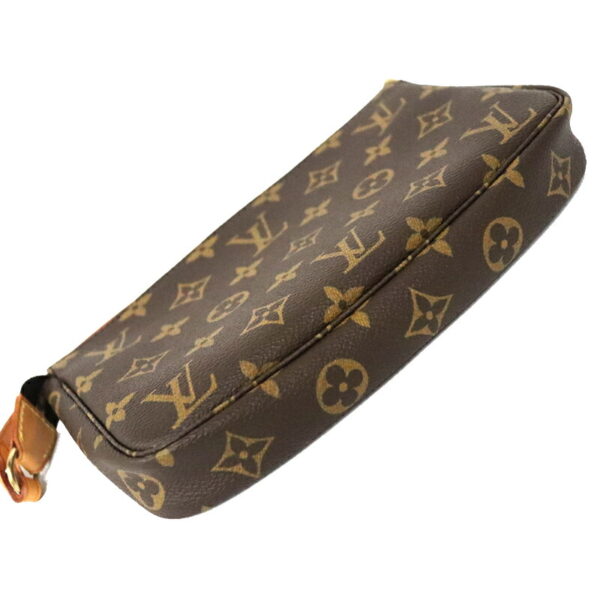 c23 4196 5 Louis Vuitton Accessory Pouch Monogram Canvas Brown