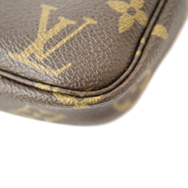 c23 4196 9 Louis Vuitton Accessory Pouch Monogram Canvas Brown