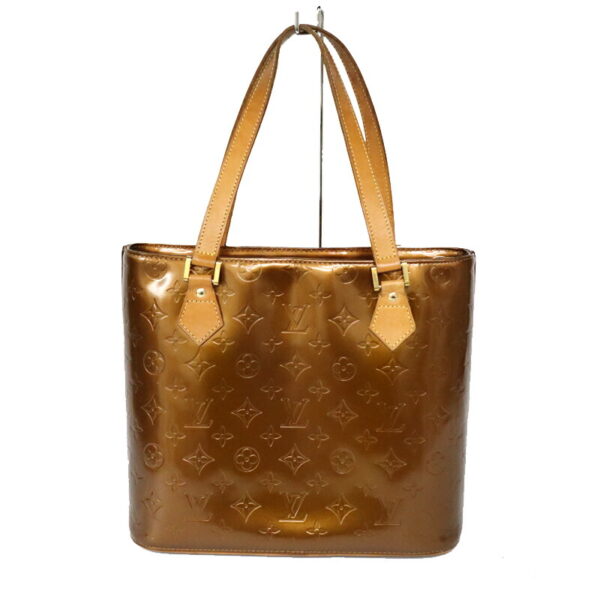 c23 433 5 Louis Vuitton Houston Monogram Vernis Handbag Bronze