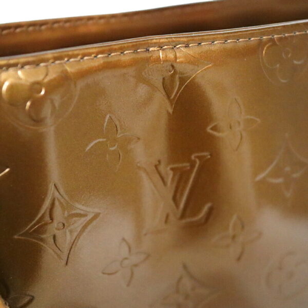 c23 433 7 Louis Vuitton Houston Monogram Vernis Handbag Bronze