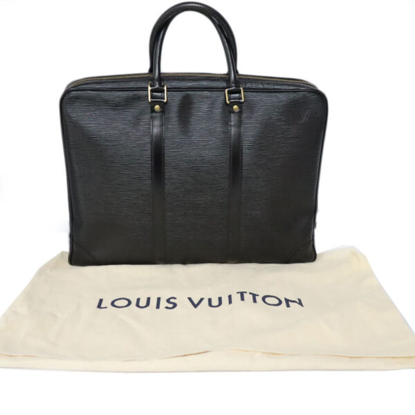 c23 5861 6 Louis Vuitton Porte de Cumin Voyage Bag Black