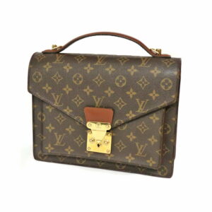 c23 6156 1 Louis Vuitton Trianon MM Handbag Monogram Empreinte Greige