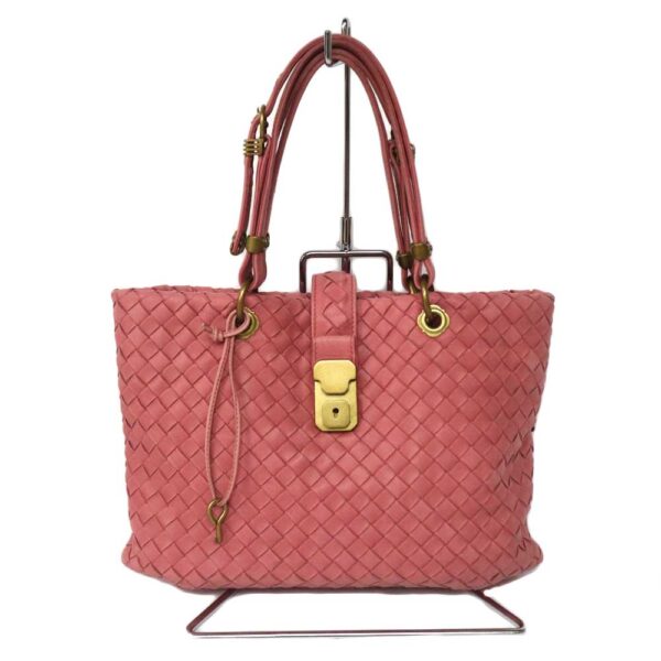 c23 6793 1 Bottega Veneta Pink Tote Bag