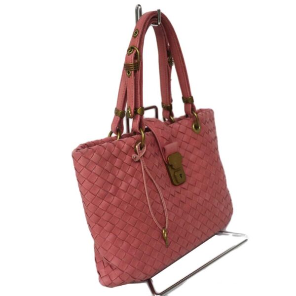 c23 6793 2 Bottega Veneta Pink Tote Bag