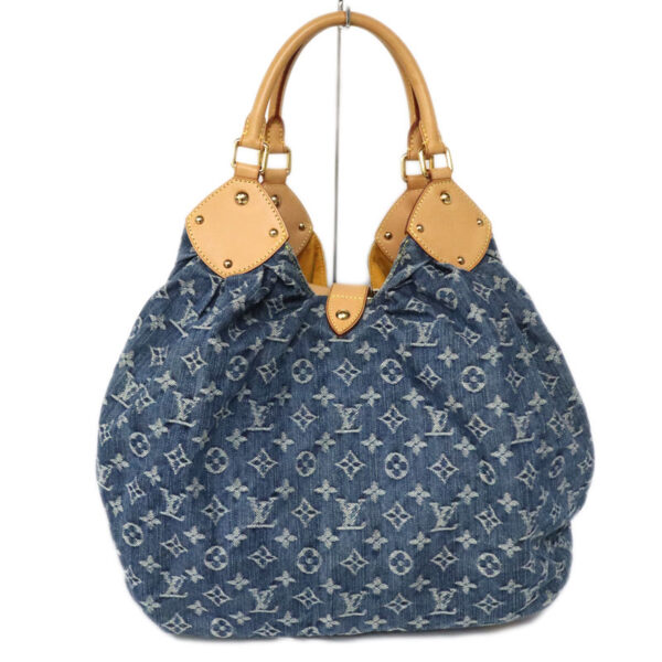 c23 6794 3 Louis Vuitton Monogram Denim XL Handbag