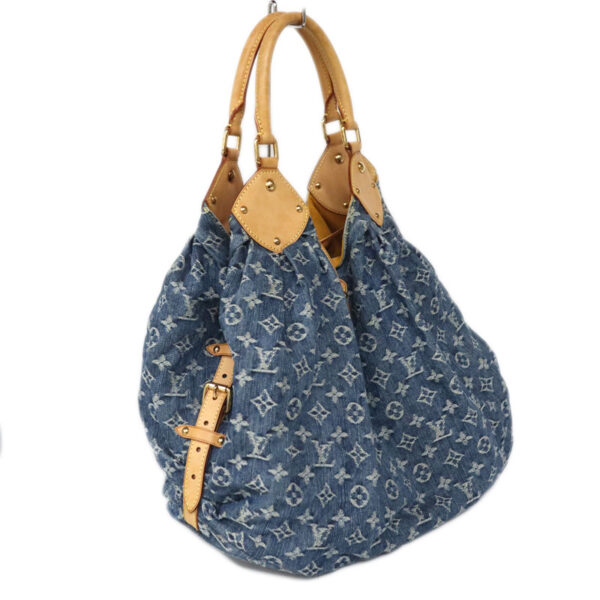 c23 6794 5 Louis Vuitton Monogram Denim XL Handbag