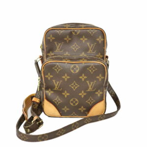 c23 7248 1 Louis Vuitton Odeon NM MM Brown Black Shoulder Bag