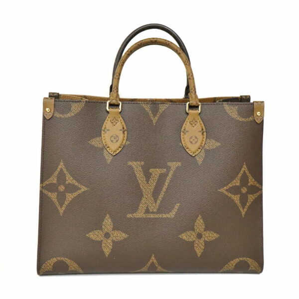 c23 7990 1 Louis Vuitton On the Go MM Reverse Monogram Brown