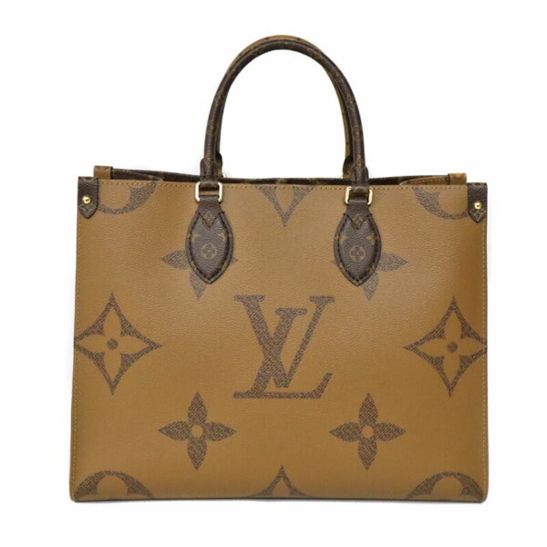 c23 7990 2 Louis Vuitton On the Go MM Reverse Monogram Brown