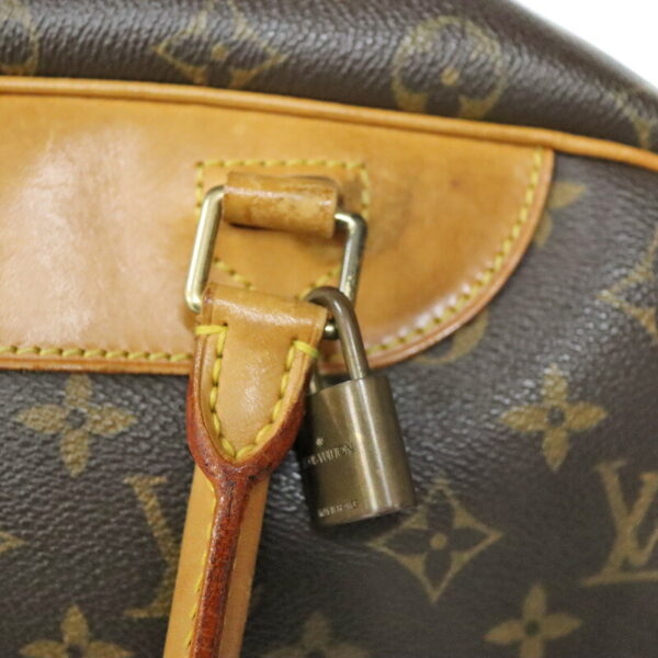 c23 8012 12 Louis Vuitton Bowling Vanity Bag Brown