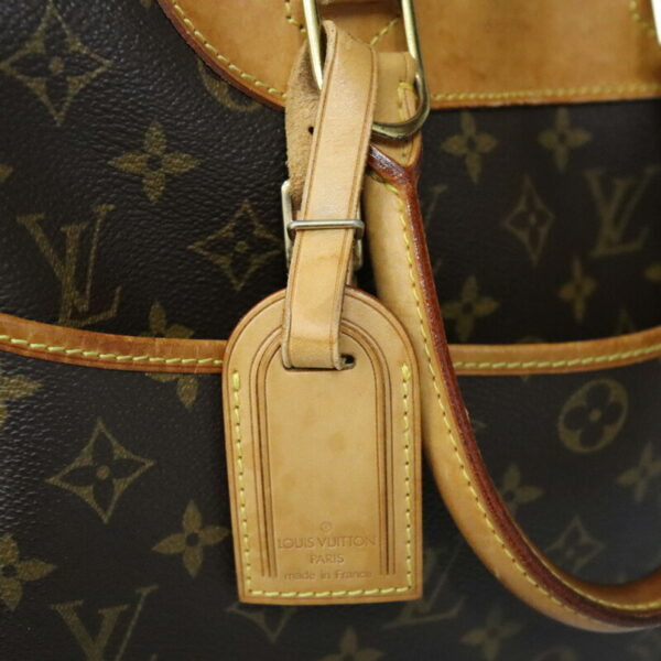 c23 8012 16 Louis Vuitton Bowling Vanity Bag Brown