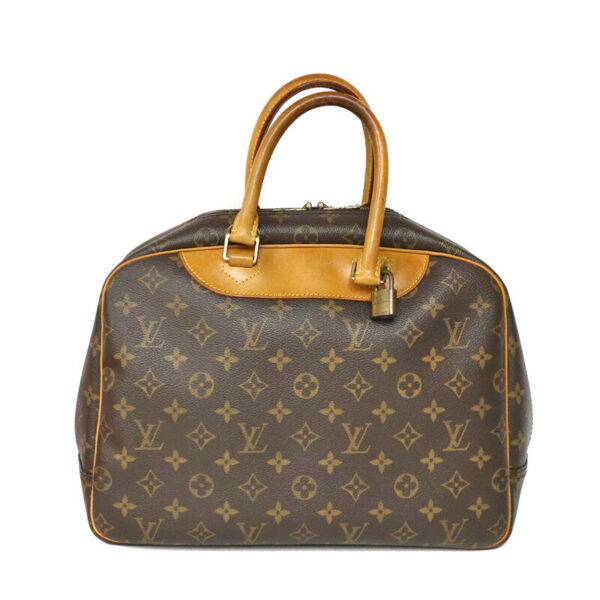 c23 8012 2 Louis Vuitton Bowling Vanity Bag Brown