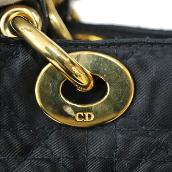 c23 8034 11 Christian Dior Lady Dior Medium Cannage Handbag