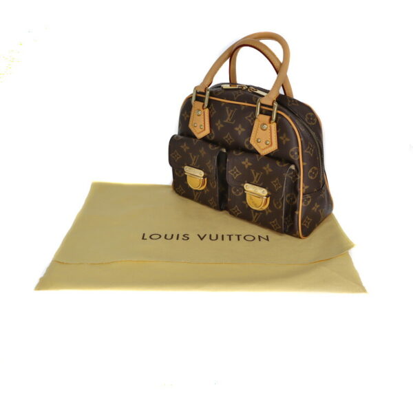 c23 862 16 Louis Vuitton Manhattan PM Handbag Monogram Bag