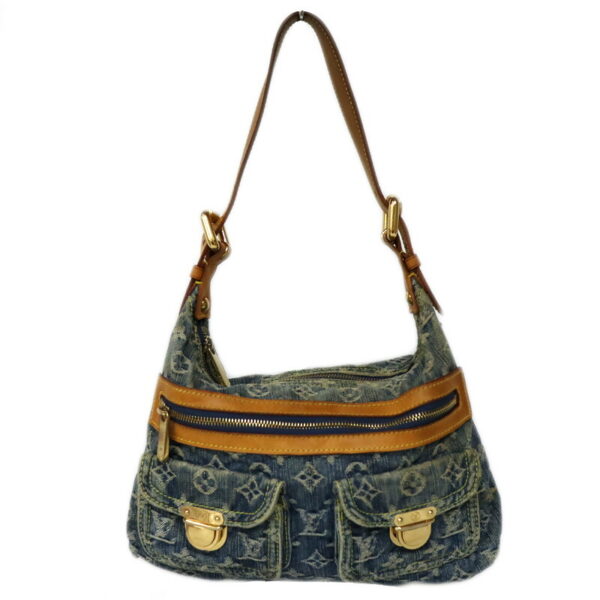 c24 128 1 Louis Vuitton Baggy PM Monogram Denim Shoulder Bag