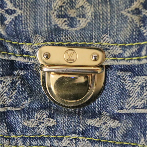 c24 128 13 Louis Vuitton Baggy PM Monogram Denim Shoulder Bag