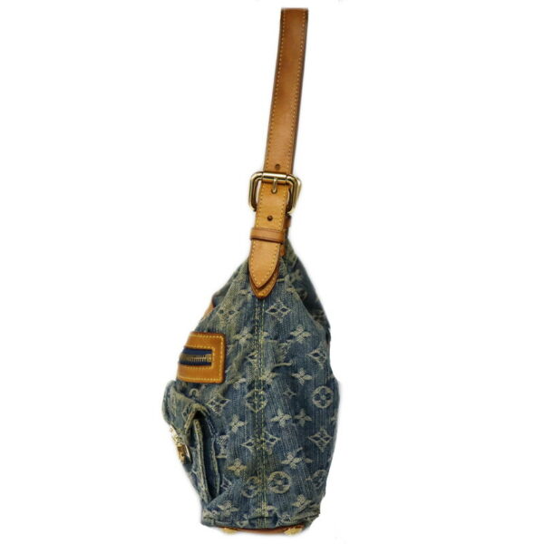 c24 128 3 Louis Vuitton Baggy PM Monogram Denim Shoulder Bag