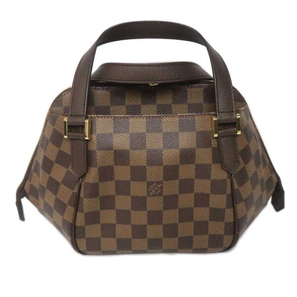 c24 1388 4 Louis Vuitton Belem PM Handbag Damier Canvas Brown