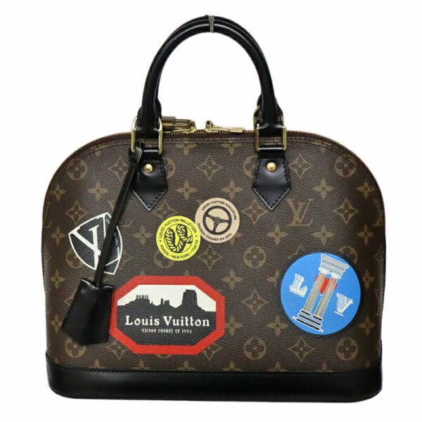 c24 1719 1 Louis Vuitton Alma PM World Tour Handbag Monogram