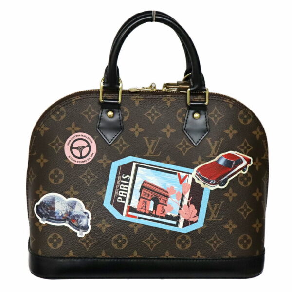 c24 1719 2 Louis Vuitton Alma PM World Tour Handbag Monogram